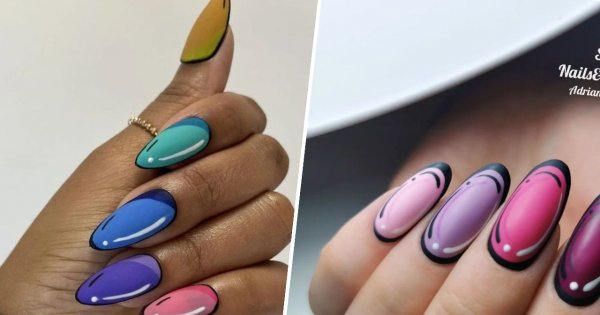 Paznokcie comic nails - zobacz trend jesieni 2022! Oto najpiękniejsze stylizacje!