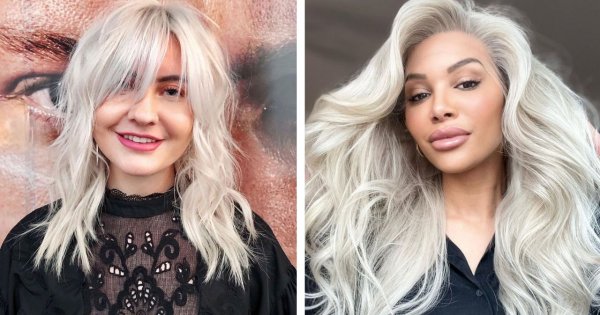 Platynowy blond. Najmodniejsze propozycje na grudzień 2022 - shaggy hair, fale i nie tylko!