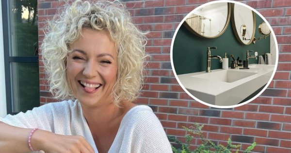 Mieszkania gwiazd: zjawiskowa łazienka Doroty Szelągowskiej. Wnętrzarskie dzieło sztuki!