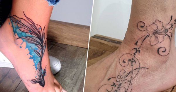 #foottattoo - tatuaż na stopie. Oto 15 najpiękniejszych przykładów takich tatuaży, wykonanych w 2022 roku!