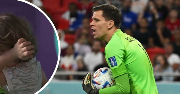 Te zdjęcia rozczulą każdego! "Syn Wojciecha Szczęsnego pociesza tatę, a może bardziej tata pociesza Liama"