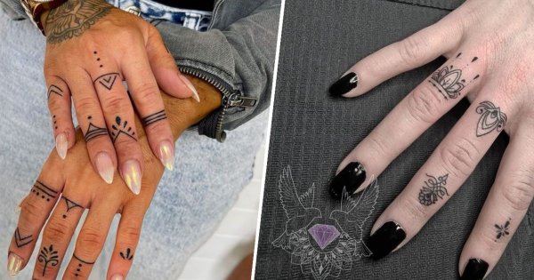 #fingertattoo - tatuaże na palcach. Zobacz najpiękniejsze pomysły i zainspiruj się!