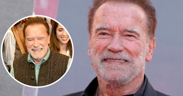 Arnold Schwarzenegger pokazał córkę! Promienieją nad pętem kiełbasy i gigantycznym preclem