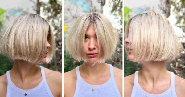 Blond bob - popularna fryzura w trendach na wiosnę 2023. Modne strzyżenia, koloryzacje i sposoby modelowania