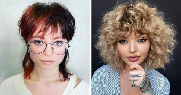 Cieniowane włosy - HIT na wiosnę 2023! Shaggy bob, wolf cut, mullet hair oraz shaggy hair