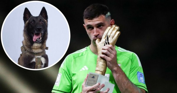 Martinez kupił psa za ponad 100 000 złotych. Będzie pilnować jego medalu mistrzostw świata