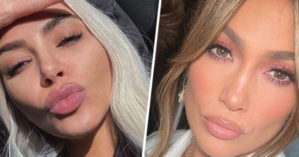 Bliźniaczki? Jennifer Lopez i Kim Kardashian na najnowszym selfie są jak siostry! "Ten sam chirurg plastyczny?"