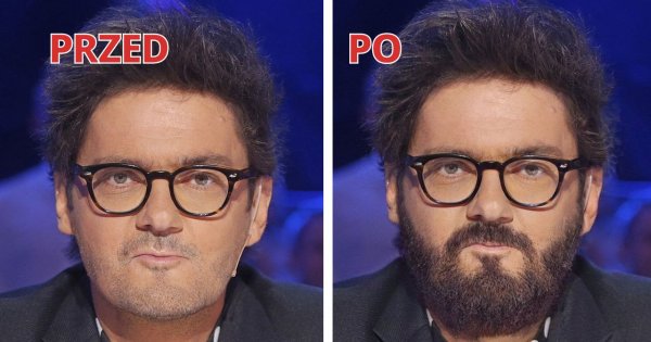 Jak znani, polscy mężczyźni wyglądaliby z brodą? SYMULACJA! Wojewódzki intrygująco, Hakiel przeuroczo!