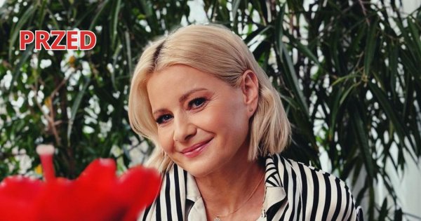Małgorzata Kożuchowska ścięła włosy na krótko! W sukience z falbankami wygląda jak "miły chłopiec"?