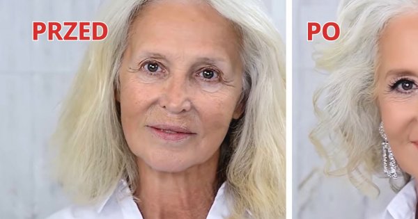 60-latka i jej metamorfoza, dzięki której poznasz sekrety odmładzającego makijażu!