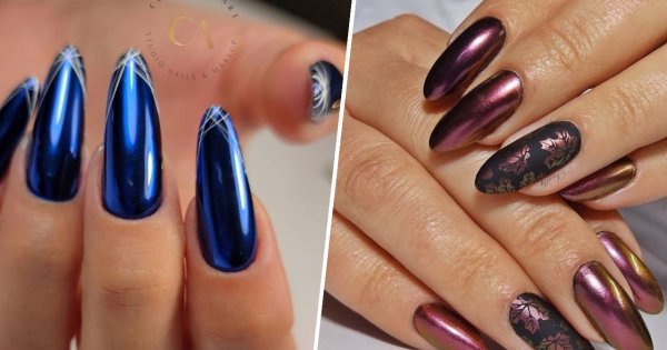Paznokcie z pyłkiem - to idealna metoda i ozdoba dla manicure'u na studniówkę, karnawał i na co dzień!