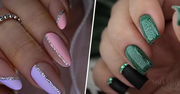 Paznokcie na studniówkę 2023 - trendy, piękne kolory i wzory