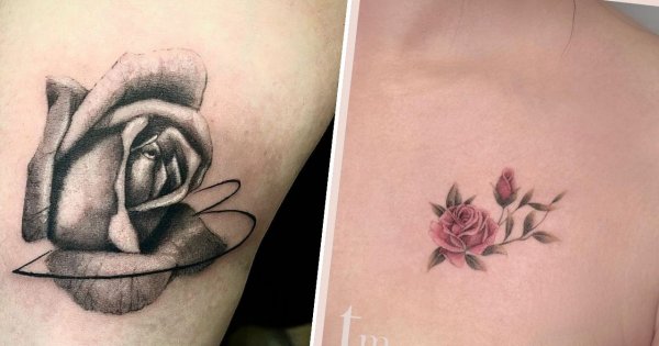 Tatuaż róża - delikatny, piękny i ponadczasowy. Zobacz 15 najpiękniejszych projektów!