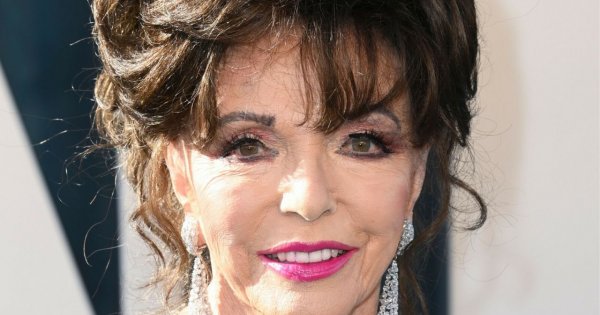 Joan Collins w drapieżnej stylizacji. 90-latka nie przestaje zachwycać!