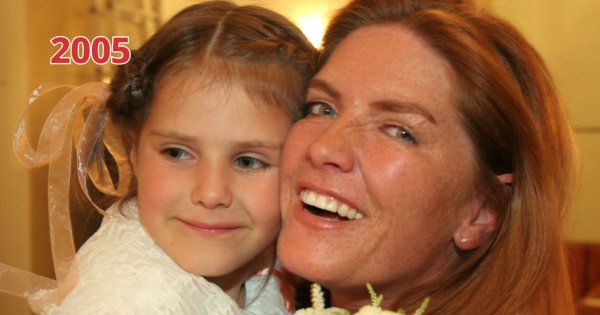 Katarzyna Dowbor na nartach z córką. Marysia ma już 23 lata i wyrosła na piękną kobietę!