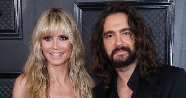 Grammy 2023: Heidi Klum z nieziemskim dekoltem. "Niejedno spojrzenie w nim utonęło"