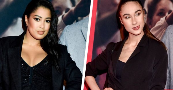 Ida Nowakowska czy Patricia Kazadi? Która lepiej wyglądała w czerni na premierze filmu "Filip"?