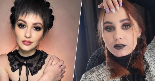 Makijaż w stylu Edgy Glam - inspirowany słynnym serialem Wednesday! Zobacz, jak go wykonać!