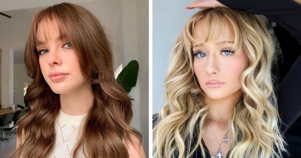 Whispy bangs - ten 1 trik sprawi, że będzie w idealnym stanie przez cały dzień! 15 modnych propozycji
