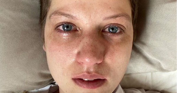 Zapłakana Aleksandra Domańska opowiada o bólu i chorobie ze szpitalnego łóżka! Jest źle...