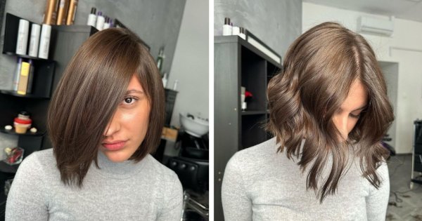 Brown bob - propozycja idealna dla szatynek. Modne strzyżenia oraz odcienie w trendach na wiosnę 2023