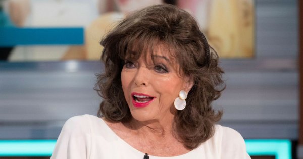 Joan Collins rozbiła bank w najnowszej stylizacji! Skórzany żakiet jest w szafie aktorki od lat 80.
