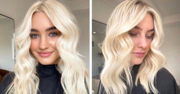 Maślany blond- koloryzacyjny hit na najmodniejszych fryzurach na wiosnę 2023!