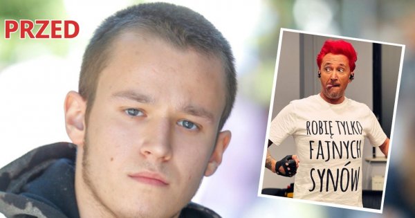 Xavier Wiśniewski poszalał z fryzurą. Ależ on jest podobny do sławnego muzyka!