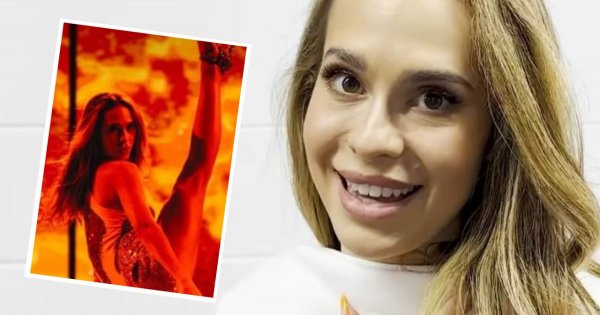 Blanka w szpagacie... na stojąco! Kobieta guma na Eurowizji, tego jeszcze nie było!