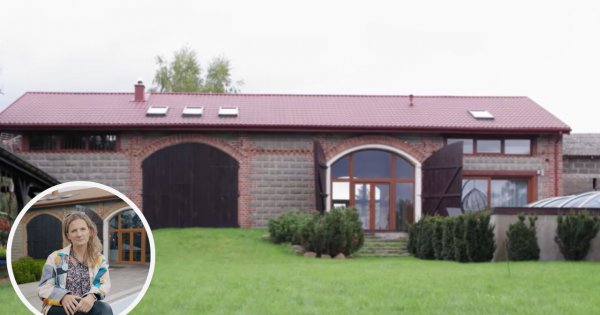 Ta stodoła została przemieniona na dom, by płacić 30 krotnie mniejszy podatek. To piękna willa!