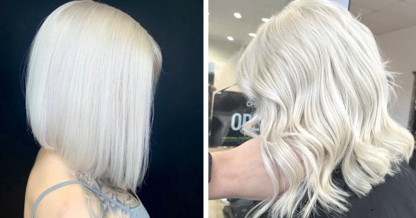 Platynowy blond w najmodniejszych odsłonach na czerwiec 2023. Odwrócony bob, long bob i nie tylko!
