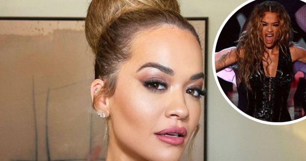 Eurowizja 2023: Rita Ora oszołomiła swoim występem! Lateks, gorset i kocie ruchy!