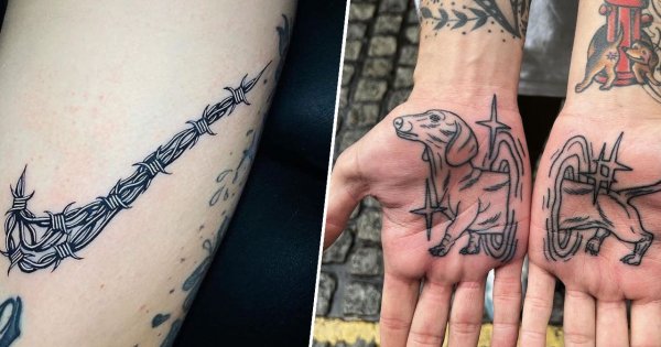 15 tatuaży wstydu. Na niektóre aż przykro się patrzy...