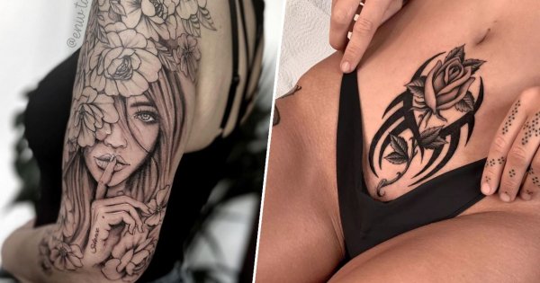 Niesamowite tatuaże kobiece - oto 15 inspiracji na piękny tatuaż!