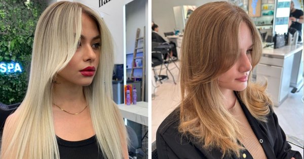 Curtain bangs — zobacz najnowsze propozycje trendy grzywki na lipiec 2023