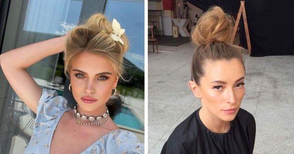 Messy bun to doskonała fryzura na lato 2023! Zobacz najświeższe propozycje