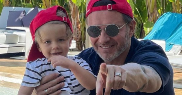 Radosław Majdan przyznaje, że jest nadopiekuńczym tatą. "Noszę go na rękach, chodzę za nim jak ochroniarz"
