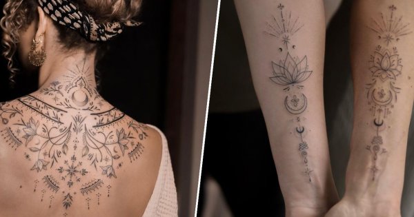 #bohotattoo - tatuaże boho. Zobacz najpiękniejsze projekty, idealne na lato!