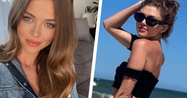 Joanna Opozda pręży się w szydełkowym bikini. Jej plażowa stylizacja to sztos dla każdej figury!