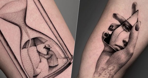 #dotworktattoo - tatuaż wykonany... kropką! To świetny sposób na wyjątkowy malunek!