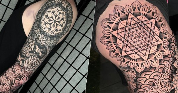 #mandalatattoo - tatuaż mandala. Piękny i wyjątkowy. Oto 15 najlepszych projektów!