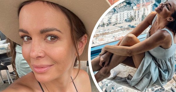 Anna Wendzikowska z 46. piętra ma całą stolicę u stóp! Widoki nie z tej ziemi. Zwykły śmiertelnik tam nie wejdzie