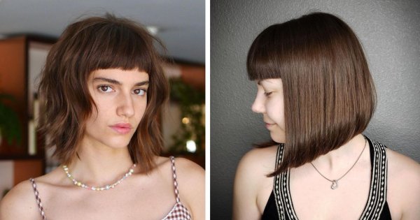 Grzywka blunt bangs — z jakimi fryzurami ją łączyć? Zobacz modne przykłady