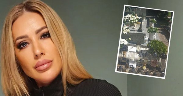Tak wygląda grób syna Sylwii Peretti miesiąc po pogrzebie