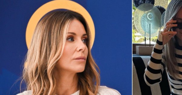 Małgorzata Rozenek idealnie wtopiła się w tło. W opinającym ciało komplecie z sieciówki robi furorę!