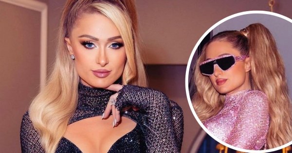 Paris Hilton, a w tle Hilton. W TAKIM stroju DJ Barbie wygląda jak milion dolarów!