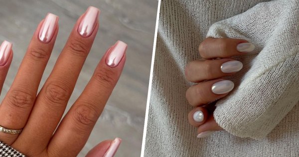 Paznokcie glazed donut nails - skromne, lśniące i piękne! Oto wspaniałe inspiracje