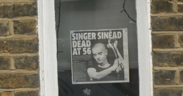 Poznaliśmy szczegóły pogrzebu Sinead O'Connor. Fani już teraz złożyli wzruszający hołd piosenkarce