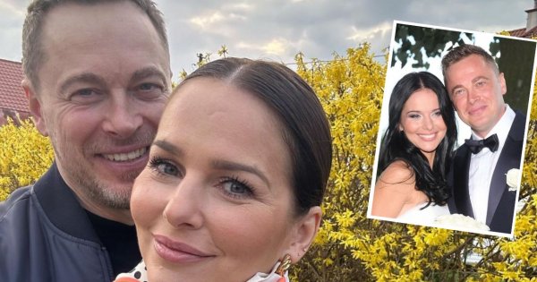 Paulina Sykut-Jeżyna obchodzi 12. rocznicę ślubu. Przypominamy jej asymetryczną suknię ślubną