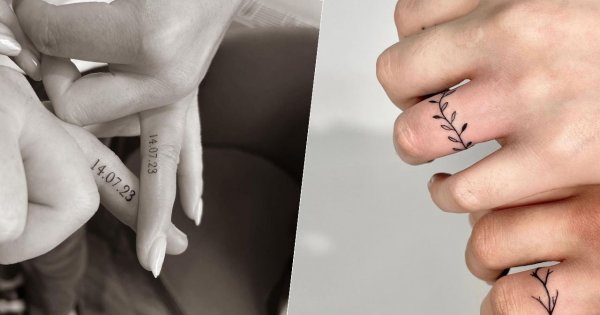 #weddingtattoo - tatuaże ślubne. To świetna pamiątka po najważniejszym dniu w życiu!